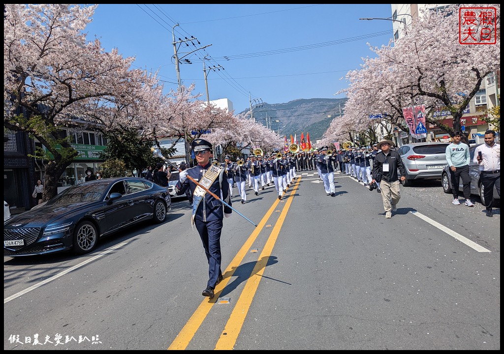 鎮海軍港節|賞櫻景點懶人包．慶和火車站/余佐川羅曼史橋/海軍士官學校/海軍鎮海基地司令部 @假日農夫愛趴趴照