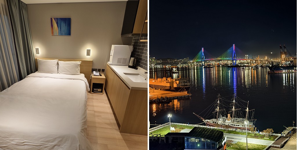 釜山住宿|Busan CONNECT Ocean Hotel．海景房只要1500元