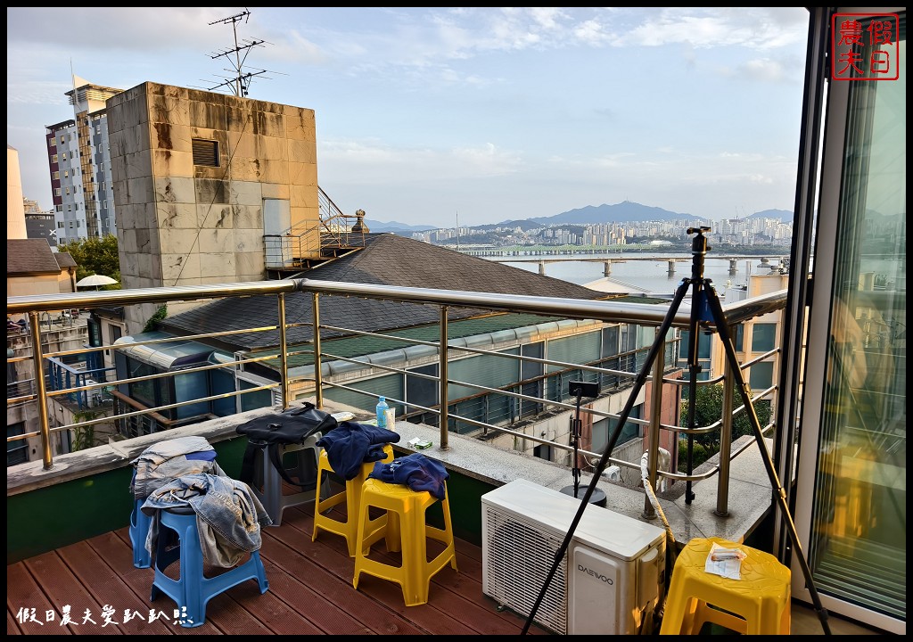 首爾麻浦住宿|漢江民宿.民宿頂樓就能看到首爾國際煙火節 24 漢江民宿
